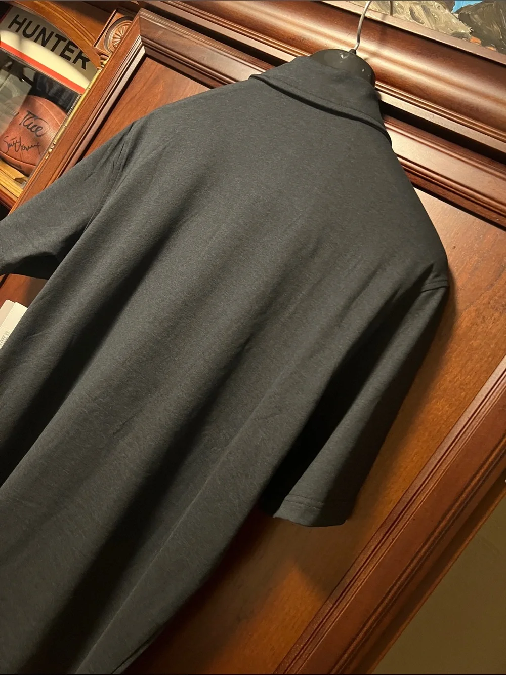 Brand New Spyder Soft Feel Moisture Wicking DryWeb 2-way Stretch Black Golf Polo